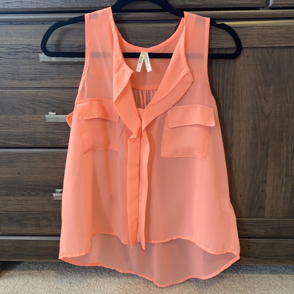 Sheer blouse